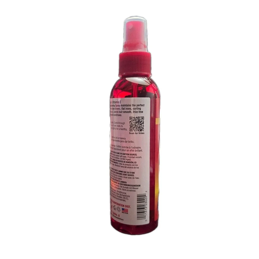 Fantasia IC Hair Polisher Heat Protector Straightening Spray Enriched with Aloe